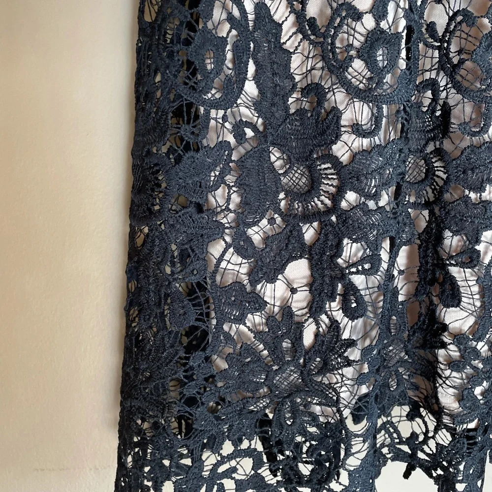 She + Sky NWT Boutique brand Black lace Strappy dress. Size S - Picture 3 of 9